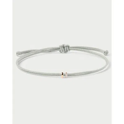 Pdpaola Amy Diamond Cord Bracelet