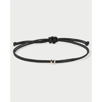 Pdpaola Amy Diamond Cord Bracelet