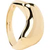 Pdpaola Aqua Ring In Gold