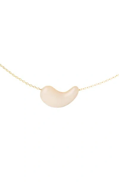 Pdpaola Aura Necklace In White Quartz