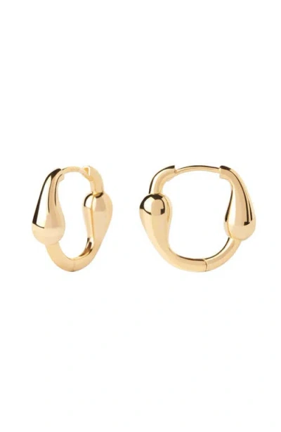 Pdpaola Cycle Hoops In Gold