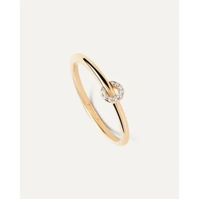 Pdpaola Diamond Loop Ring