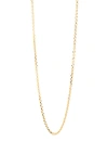Pdpaola Essential Chain Necklace In Gold