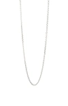 Pdpaola Essential Chain Necklace In Silver