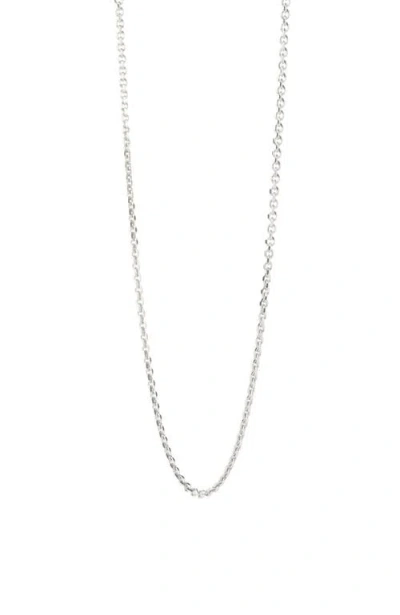 Pdpaola Essential Chain Necklace In Silver
