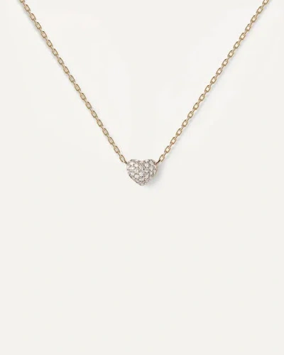 Pdpaola Heart Solitary Necklace