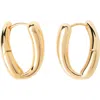 Pdpaola Helix Hoops In Gold