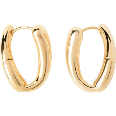 Pdpaola Helix Hoops In Gold
