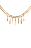 Pdpaola Jelly Choker Necklace In Gold