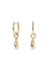 Pdpaola Jupiter Single Hoop In Gold