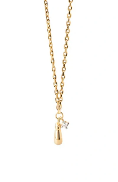 Pdpaola Kira Necklace In Gold