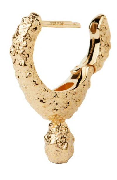 Pdpaola Lava Single Hoop In Gold