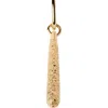 Pdpaola Popcorn Supreme Jupiter Single Hoop In Gold