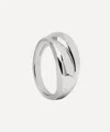 Pdpaola Rhodium-plated Desire Ring
