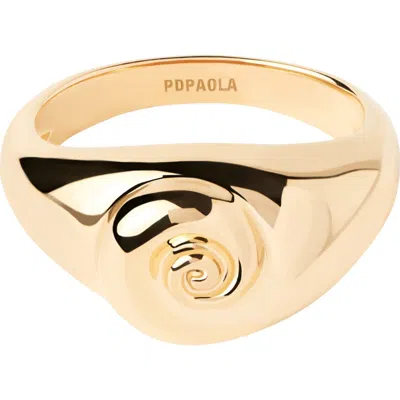 PDPAOLA PDPAOLA SHELL RING