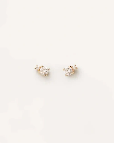 Pdpaola Solitaire Duo Studs