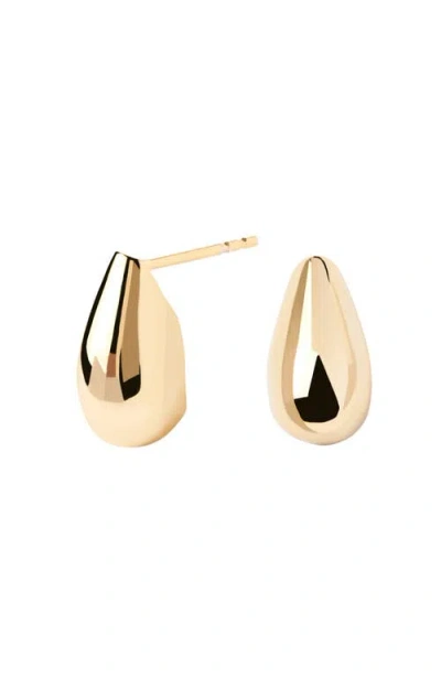 Pdpaola Sugar Earrings In Gold