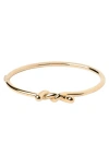 Pdpaola Twist Bangle In Gold