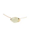 Pdpaola Bay Necklace In Green