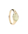 Pdpaola Bay Ring In Gold/green