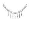 Pdpaola Jelly Choker Necklace In Silver