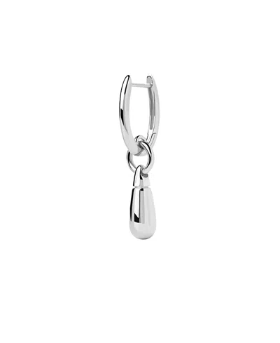 Pdpaola Women's Jupiter Single Hoop In Silver
