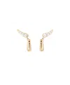 Pdpaola Kira Stud Earrings In Gold