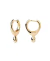 Pdpaola Lava Hoops In Gold