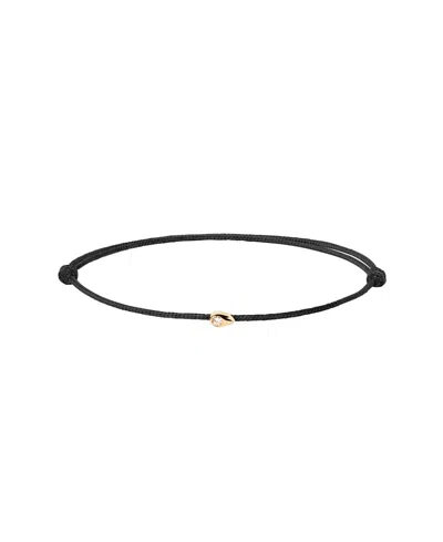 Pdpaola Lia Diamond Cord Bracelet In Black