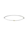 Pdpaola Lia Diamond Cord Bracelet In Light Blue