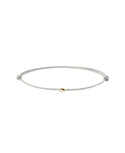 Pdpaola Lia Diamond Cord Bracelet In Light Blue