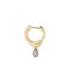Pdpaola Women's Pave Lava Single Hoop In Gold