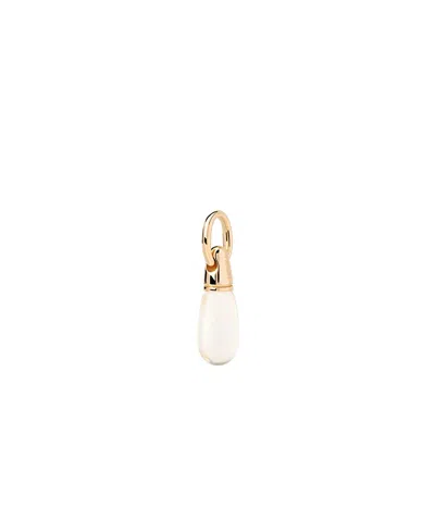 Pdpaola Women's Rock Crystal Drop Pendant In Clear Quartz