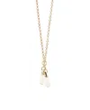 Pdpaola Rock Crystal Tango Chain Necklace In Clear Quartz