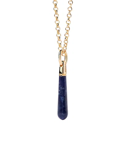 PDPAOLA WOMEN'S SODALITE LARGE DROP PENDANT