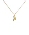 Pdpaola Tango Chain Necklace In Gold