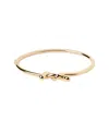 Pdpaola Twist Bangle In Gold