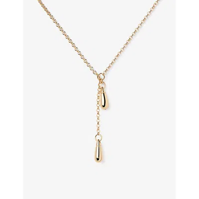 Pdpaola Womens Tango 18ct Yellow-gold Plated Sterling-silver Necklace