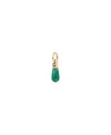 Pdpaola Gemstone Drop Pendant In Green Aventurine