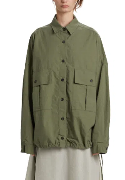 Pdr Bomber Woman  A Shirt In Green