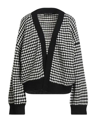Pdr Phisique Du Role Woman Cardigan Black Size 2 Virgin Wool