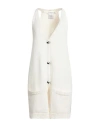 Pdr Phisique Du Role Woman Cardigan Ivory Size Onesize Acrylic, Alpaca Wool, Wool In White