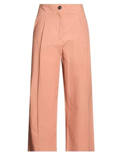 Pdr Phisique Du Role Woman Pants Apricot Size 0 Cotton In Orange