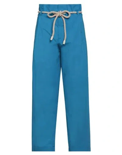 Pdr Phisique Du Role Woman Pants Blue Size 0 Cotton, Elastane