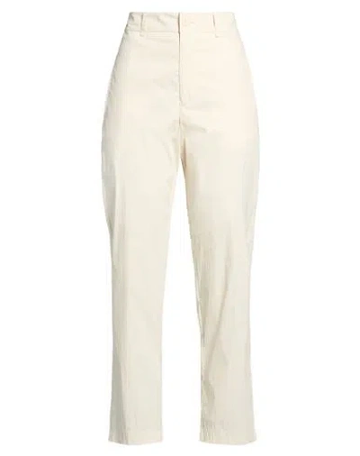 Pdr Phisique Du Role Woman Pants Cream Size 1 Cotton, Polyamide In Neutral