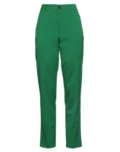 Pdr Phisique Du Role Woman Pants Emerald Green Size 0 Recycled Polyester, Virgin Wool, Elastane