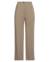 Pdr Phisique Du Role Woman Pants Khaki Size 2 Lyocell In Beige