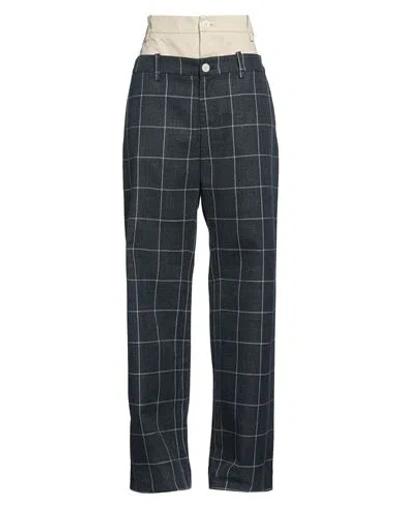 Pdr Phisique Du Role Woman Pants Midnight Blue Size 1 Cotton In Black
