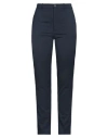 Pdr Phisique Du Role Woman Pants Navy Size 3 Recycled Polyester, Virgin Wool, Elastane In Blue