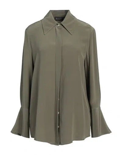 Pdr Phisique Du Role Woman Shirt Military Green Size 00 Silk